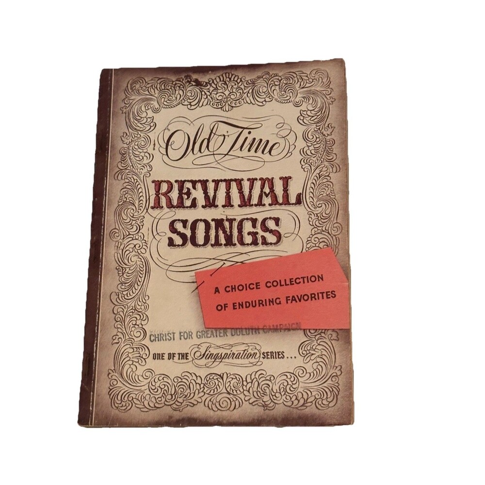 1950 OLD TIME REVIVAL SONGS Singspiration Christian Songbook Zondervan